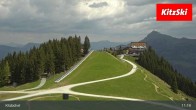 Archived image Webcam Kitzbühel: View Top Station Hahnenkamm 10:00