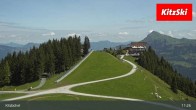 Archived image Webcam Kitzbühel: View Top Station Hahnenkamm 10:00