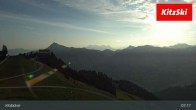 Archived image Webcam Kitzbühel: View Top Station Hahnenkamm 06:00
