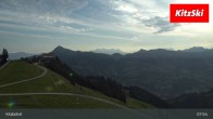 Archived image Webcam Kitzbühel: View Top Station Hahnenkamm 07:00