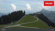 Archived image Webcam Kitzbühel: View Top Station Hahnenkamm 10:00