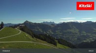 Archived image Webcam Kitzbühel: View Top Station Hahnenkamm 08:00