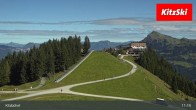 Archived image Webcam Kitzbühel: View Top Station Hahnenkamm 10:00
