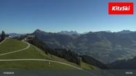 Archived image Webcam Kitzbühel: View Top Station Hahnenkamm 09:00