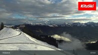 Archived image Webcam Kitzbühel: View Top Station Hahnenkamm 07:00