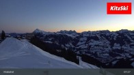 Archived image Webcam Kitzbühel: View Top Station Hahnenkamm 06:00