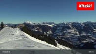 Archived image Webcam Kitzbühel: View Top Station Hahnenkamm 08:00