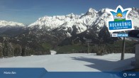 Archived image Webcam Hochmaisalm Top Station 08:00