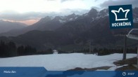 Archived image Webcam Hochmaisalm Top Station 00:00