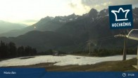 Archived image Webcam Hochmaisalm Top Station 18:00
