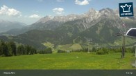 Archived image Webcam Hochmaisalm Top Station 12:00