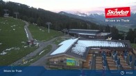 Archived image Webcam Top Station Gondola, Brixen im Thale 00:00