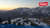 Archived image Webcam Top Station Hartkaiserbahn, Ellmau 04:00