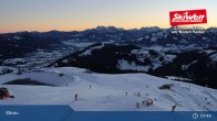 Archiv Foto Webcam Bergstation Hartkaiserbahn, Ellmau 07:00