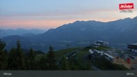 Archiv Foto Webcam Bergstation Hartkaiserbahn, Ellmau 04:00