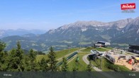 Archiv Foto Webcam Bergstation Hartkaiserbahn, Ellmau 10:00