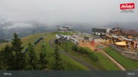 Archiv Foto Webcam Bergstation Hartkaiserbahn, Ellmau 08:00