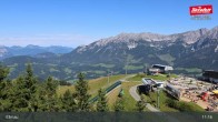 Archiv Foto Webcam Bergstation Hartkaiserbahn, Ellmau 10:00