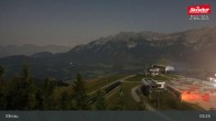 Archiv Foto Webcam Bergstation Hartkaiserbahn, Ellmau 02:00