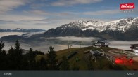 Archiv Foto Webcam Bergstation Hartkaiserbahn, Ellmau 21:00