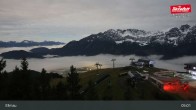 Archiv Foto Webcam Bergstation Hartkaiserbahn, Ellmau 23:00