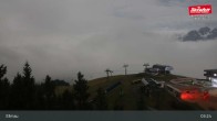Archiv Foto Webcam Bergstation Hartkaiserbahn, Ellmau 02:00