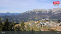 Archiv Foto Webcam Bergstation Hartkaiserbahn, Ellmau 10:00