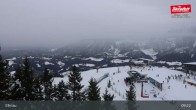 Archiv Foto Webcam Bergstation Hartkaiserbahn, Ellmau 08:00
