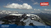 Archived image Webcam Peak of Hohe Salve 14:00