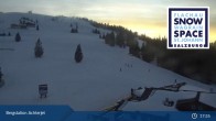 Archiv Foto Webcam Flachau: Achterjet Bergstation 18:00