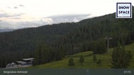 Archiv Foto Webcam Flachau: Achterjet Bergstation 02:00
