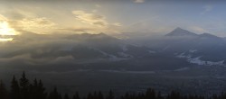 Archived image Webcam Enjoy the view from the 'Berggasthof Habersattgut' into the Enns valley 02:00