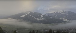 Archived image Webcam Enjoy the view from the 'Berggasthof Habersattgut' into the Enns valley 01:00