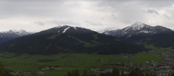 Archived image Webcam Enjoy the view from the 'Berggasthof Habersattgut' into the Enns valley 08:00
