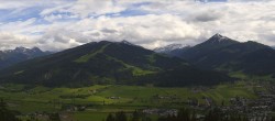 Archived image Webcam Enjoy the view from the 'Berggasthof Habersattgut' into the Enns valley 15:00