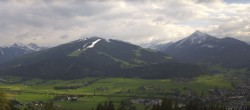 Archived image Webcam Enjoy the view from the 'Berggasthof Habersattgut' into the Enns valley 15:00