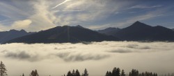 Archived image Webcam Enjoy the view from the 'Berggasthof Habersattgut' into the Enns valley 09:00