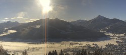 Archived image Webcam Enjoy the view from the 'Berggasthof Habersattgut' into the Enns valley 09:00