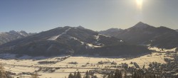 Archived image Webcam Enjoy the view from the 'Berggasthof Habersattgut' into the Enns valley 11:00