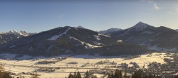 Archived image Webcam Enjoy the view from the 'Berggasthof Habersattgut' into the Enns valley 13:00