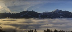 Archived image Webcam Enjoy the view from the 'Berggasthof Habersattgut' into the Enns valley 07:00