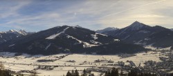 Archived image Webcam Enjoy the view from the 'Berggasthof Habersattgut' into the Enns valley 13:00