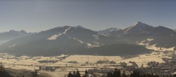 Archived image Webcam Enjoy the view from the 'Berggasthof Habersattgut' into the Enns valley 09:00