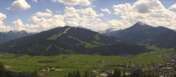 Archiv Foto Webcam Berggasthof Habersattgut: Panoramablick Altenmarkt 13:00