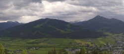 Archived image Webcam Enjoy the view from the 'Berggasthof Habersattgut' into the Enns valley 15:00