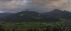 Archived image Webcam Enjoy the view from the 'Berggasthof Habersattgut' into the Enns valley 19:00