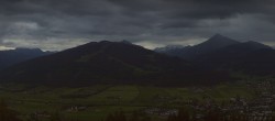 Archiv Foto Webcam Berggasthof Habersattgut: Panoramablick Altenmarkt 19:00