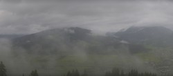 Archived image Webcam Enjoy the view from the 'Berggasthof Habersattgut' into the Enns valley 06:00