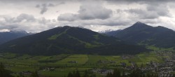 Archived image Webcam Enjoy the view from the 'Berggasthof Habersattgut' into the Enns valley 15:00