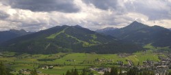 Archiv Foto Webcam Berggasthof Habersattgut: Panoramablick Altenmarkt 13:00